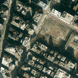 Satellite imagery of Top of the Rock, US