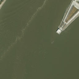 Satellite imagery of Roosevelt Island Smallpox Hospital, US