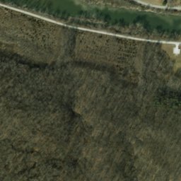 Satellite imagery of Cliffs of the Seven Double Pillars, US