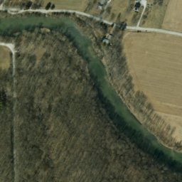 Satellite imagery of Cliffs of the Seven Double Pillars, US