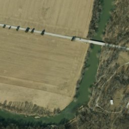 Satellite imagery of Cliffs of the Seven Double Pillars, US