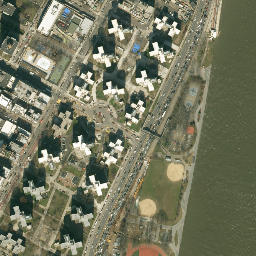 Satellite imagery of Manhattanville College (previously Academy of the Sacred Heart), US