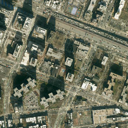 Satellite imagery of Corlears Hook, US