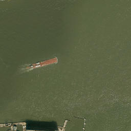 Satellite imagery of Corlears Hook, US
