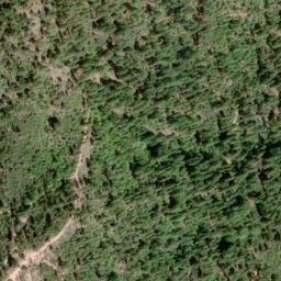 Satellite imagery of King Copper Prospect, US