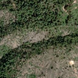 Satellite imagery of King Copper Prospect, US
