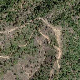 Satellite imagery of King Copper Prospect, US