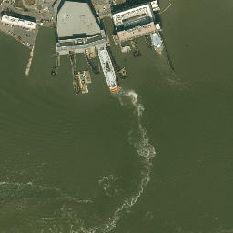 Satellite imagery of The Battery, US
