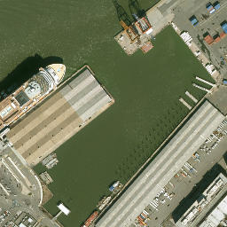 Satellite imagery of Red Hook, US
