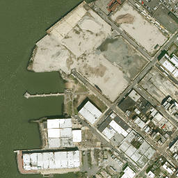 Satellite imagery of Red Hook, US