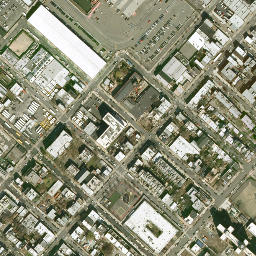 Satellite imagery of Red Hook, US