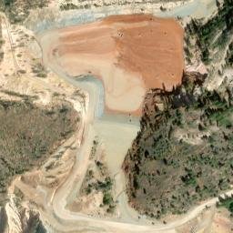 Satellite imagery of Iron Mountain Mine, US