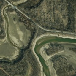Satellite imagery of The Hogback, US