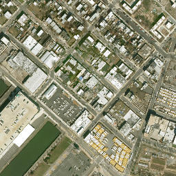 Satellite imagery of Red Hook, US