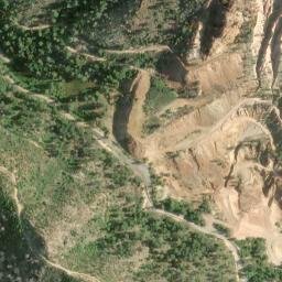 Satellite imagery of Iron Mountain Mine, US