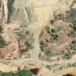 Satellite imagery of Iron Mountain Mine, US
