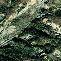 Satellite imagery of Qafa e Peshtanit, AL