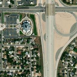 Satellite imagery of UT DOT COOP CORS ARP — NGS DE9157 — Taylorsville, US, US