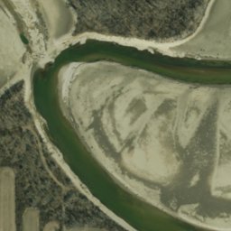Satellite imagery of The Hogback, US