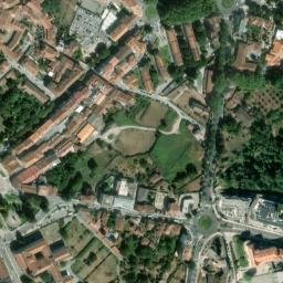 Satellite imagery of Muralha Romana, PT
