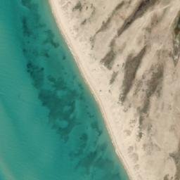 Satellite imagery of Cape Dragutina, TR