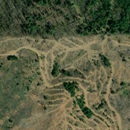 Satellite imagery of Hayfork Divide, US