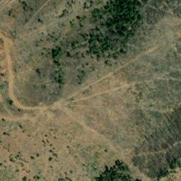 Satellite imagery of Hayfork Divide, US