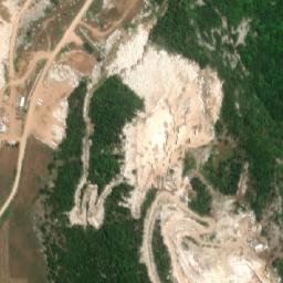 Satellite imagery of Qafa e Devries, AL