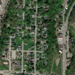 Satellite imagery of A 205 — NGS KX1580 — Hampton Township, US, US