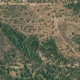Satellite imagery of White King Placer Mine, US