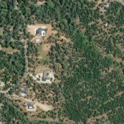 Satellite imagery of White Girl Mine, US