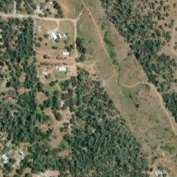 Satellite imagery of White King Placer Mine, US