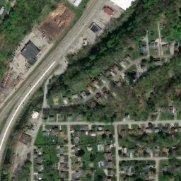 Satellite imagery of Q 201 RESET — NGS KX1874 — Shaler Township, US, US