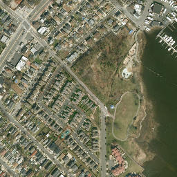 Satellite imagery of Crookes Point, US