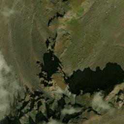 Satellite imagery of Mount Aragats, AM