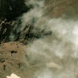 Satellite imagery of Mount Aragats, AM