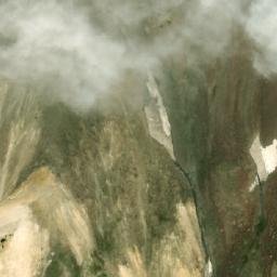 Satellite imagery of Mount Aragats, AM