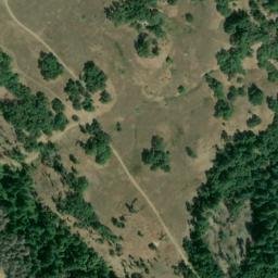 Satellite imagery of Bloody Run Ridge, US