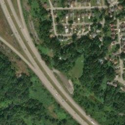 Satellite imagery of A 254 — NGS KY0289 — Ross Township, US, US