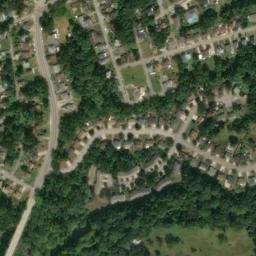 Satellite imagery of B 254 — NGS KY0290 — Ross Township, US, US