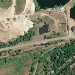 Satellite imagery of Clear Creek Tailings Pit, US