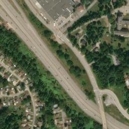 Satellite imagery of E 205 — NGS KY0585 — Pittsburgh, US, US