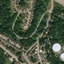 Satellite imagery of E 205 — NGS KY0585 — Pittsburgh, US, US