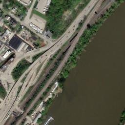 Satellite imagery of C 131 — NGS KX1462 — Shaler Township, US, US