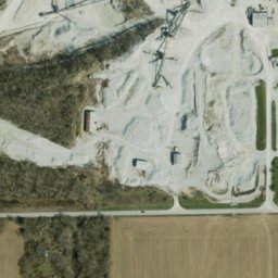 Satellite imagery of Yeoman Stone Quarry, US