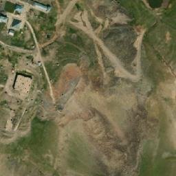 Satellite imagery of cairn, TR