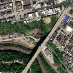 Satellite imagery of G 136 — NGS KX1459 — Pittsburgh, US, US