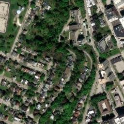 Satellite imagery of G 136 — NGS KX1459 — Pittsburgh, US, US