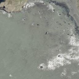 Satellite imagery of Cape Mendocino, US