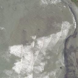 Satellite imagery of Cape Mendocino, US